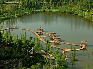 濕地公園（水榭樓亭）